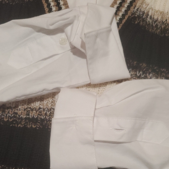 Veronica Beard Spear Mixed-Media  Vest  And Shirt  NWOT - Picture 9 of 16